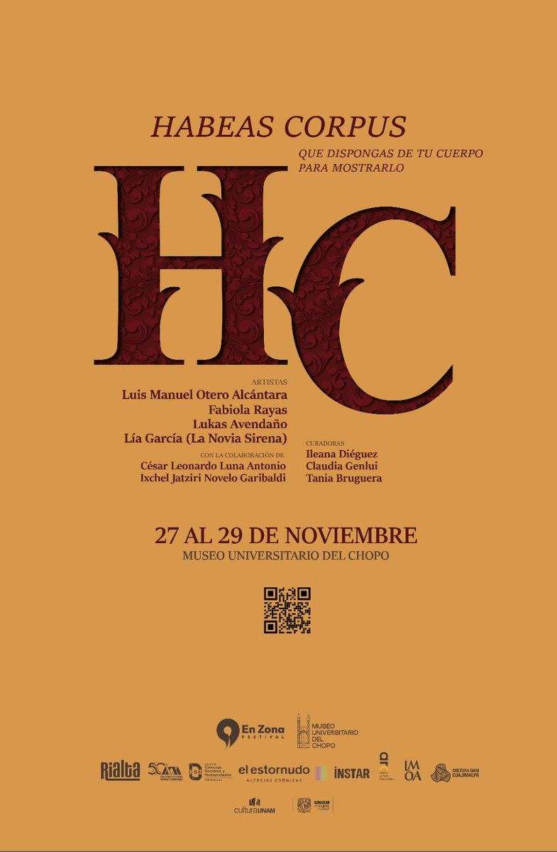 The Transnational Performing Arts Company and Muxe, muxhe performer. Lukas Avendaño HABEAS CORPUS
hojaderutadigital.mx/habeas-corpus-…