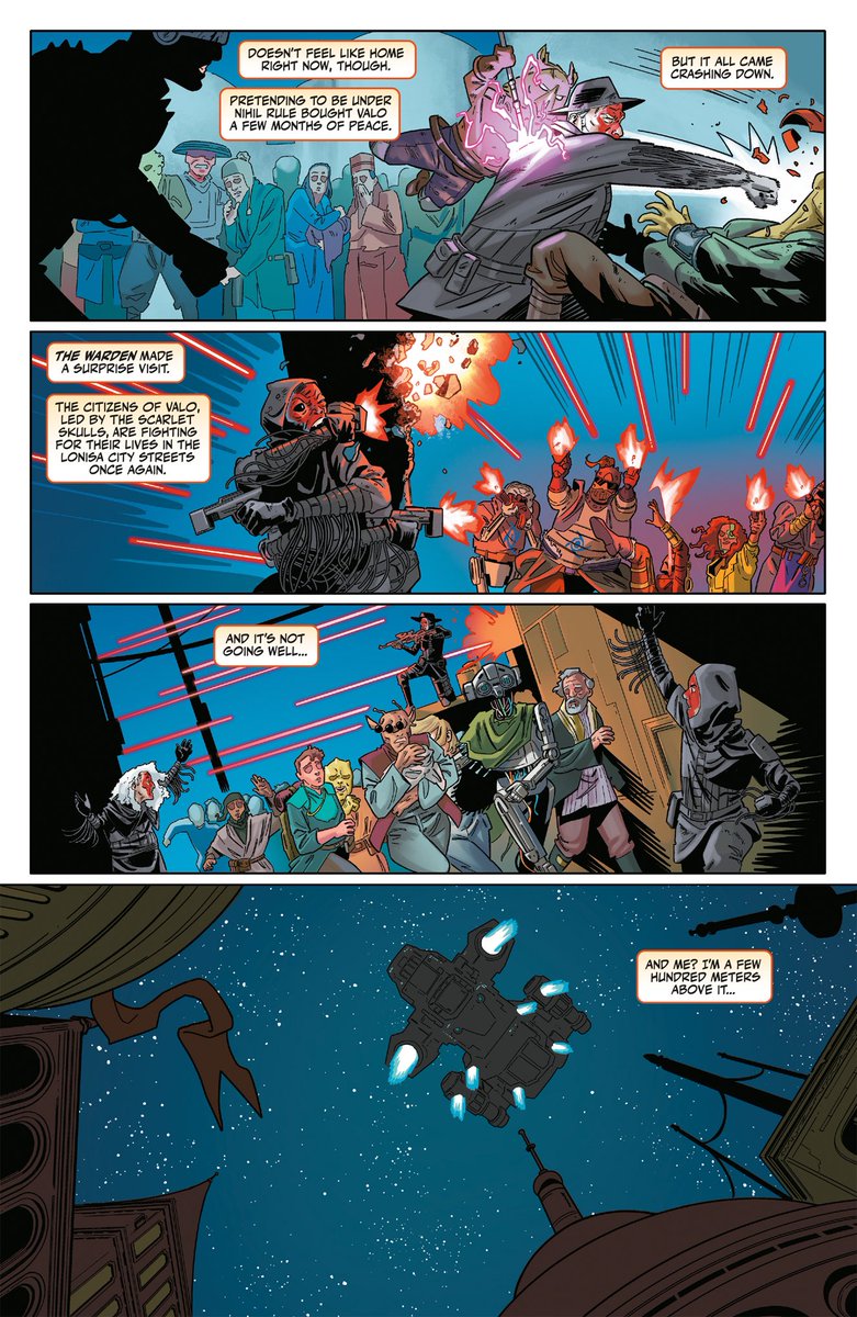 HoloNetNoticias's tweet photo. 📚[COMICS] El #Padawan Ram Jomaram y el Caballero #Jedi Farzala Tarabal han respondido a una llamada de socorro, pero pronto se encuentran en problemas en @starwars: The High Republic Adventures #12 @djolder @_caio_filipe @atiyehcolors @Comicraft @DarkHorseComics https://t.co/a1BN4XrCD5