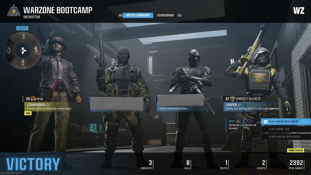 Tex_Lupinus's tweet image. #CoDWarZone やってみた