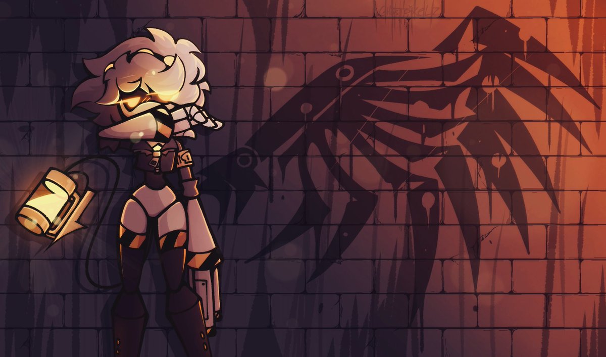 Zelusslayz's tweet image. Angel With A Shotgun

Fanart used as reference by @Gh0stPixelz 
Model by @/Toxilisk_sl

#serialdesignationV #nightcore #glitchproductions