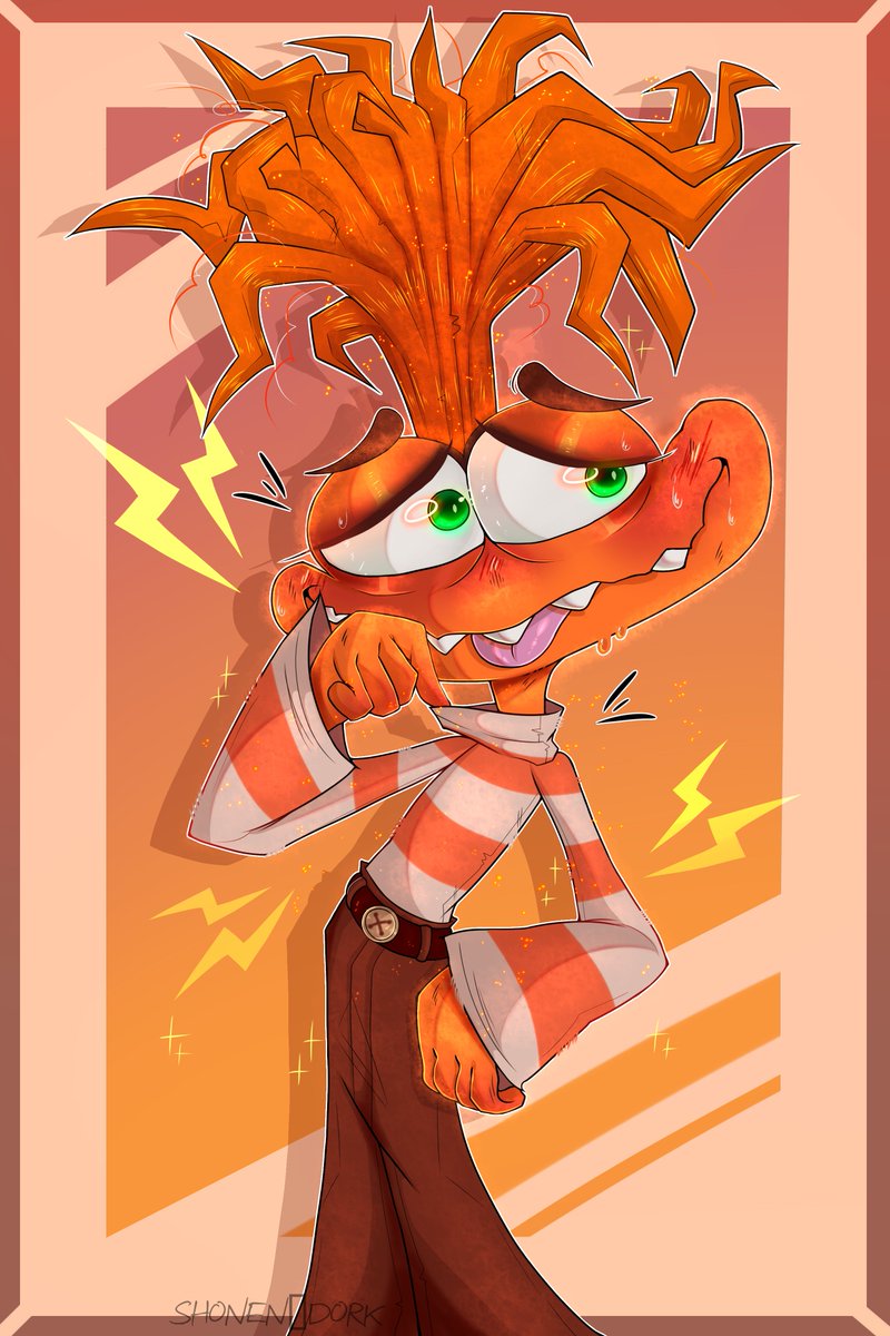 KaoticKeiran's tweet photo. Drew this cutie because I've been hyperfixated on her since MONTHS now and I'm going INSANE ^w^ <3

#insideout2 #InsideOut2fanart #insideout2anxiety #anxiety #인사이드아웃2 #insideout https://t.co/SdUbAf1fXf