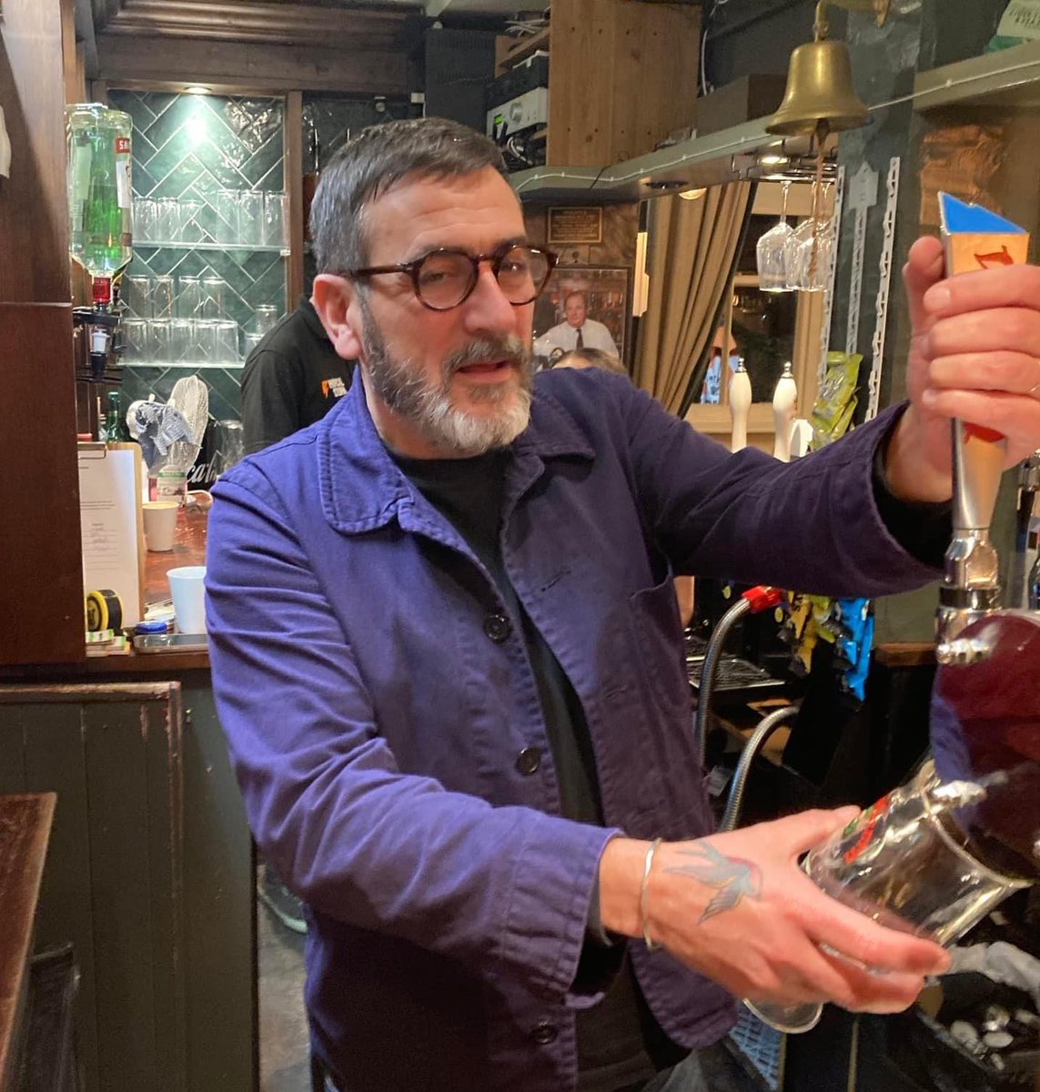 jennyluv__'s tweet image. We might get our wish here Chris in the  woolpack come on @emmerdale make it happen 😮‍💨😍🤭🍺 
#ChrisGascoyne #Emmerdale #Woolpack