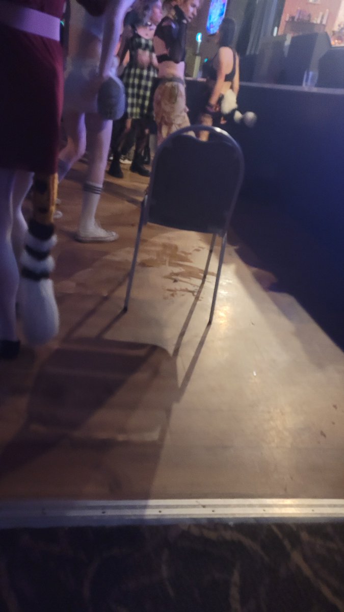 Loving the #furcation2024 wet floor sign.