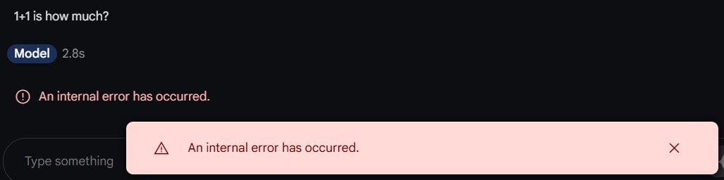 AI Studio can be pretty annoying