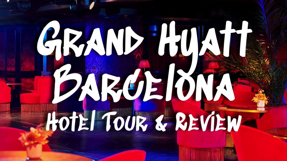 We loved our stay at the Grand Hyatt Barcelona! If you are curious what the #hotel has to offer, check out this video tour &amp; review: youtube.com/watch?v=h0PQIY…

<a href="/Hyatt/">hyatt</a> #Barcelona <a href="/HotelSofia/">Hotel Sofia</a> #travel #spain