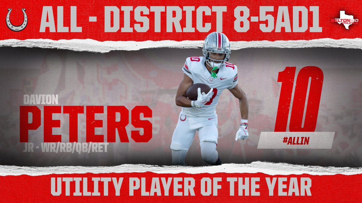 LBBroncoFB's tweet photo. Congratulations to @d1_day10 on being named 8-5A Utility Player of the Year #ALLIN https://t.co/n1pK0PchgX