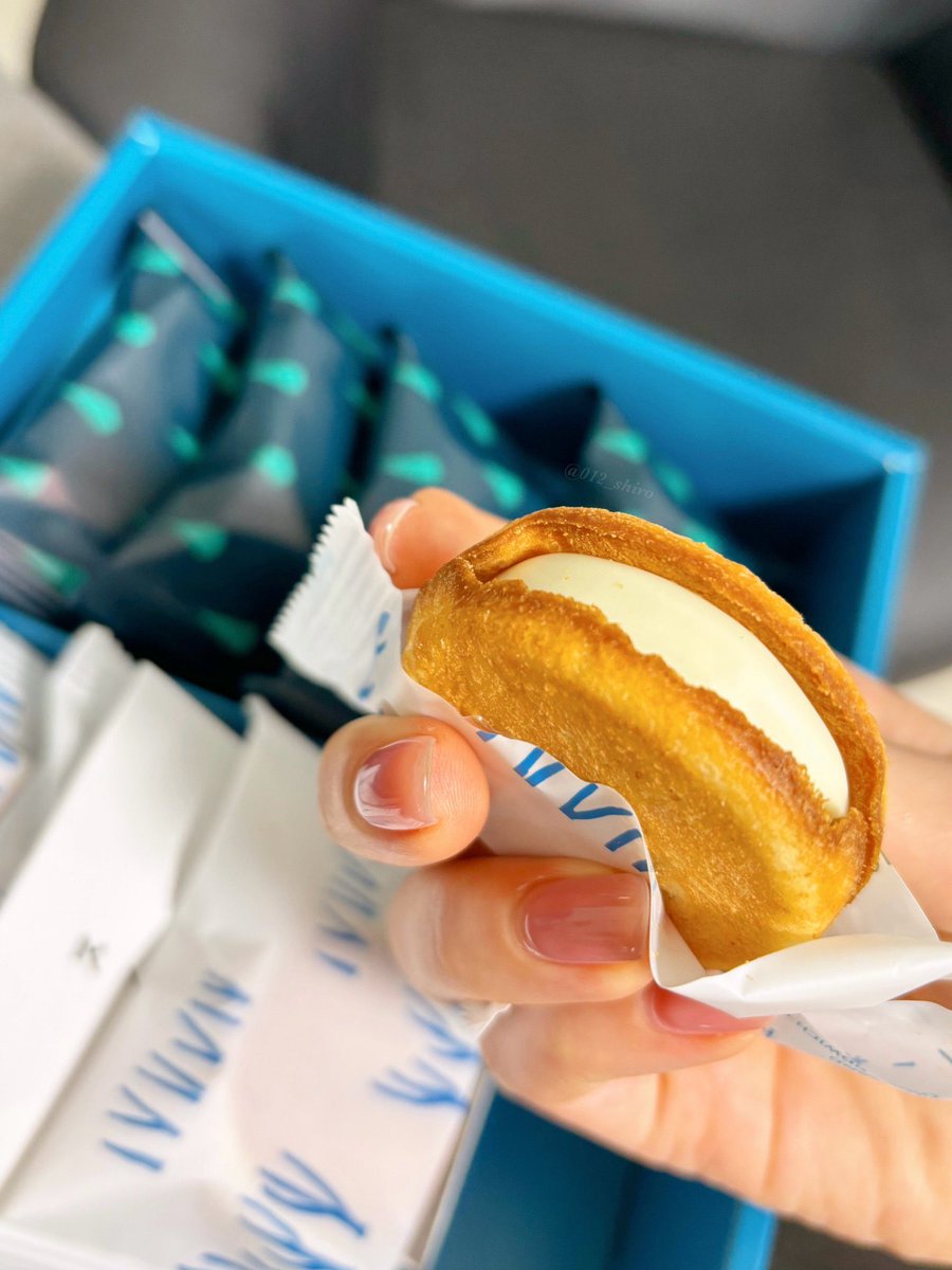 012_shiro's tweet photo. 北海道旅行の予定がある人へ
『スノーサンド』を新千歳空港で見かけたら迷わず買うのです……毎年入手困難な激レアスイーツなので！！！

ザックザクのラングドシャとまろやかチョコレートのギャップがたまらない。最初食べた時その美味しさに衝撃受けて、それから毎年頑張ってゲットしてる🌨️ https://t.co/WsLh9ZTjZU
