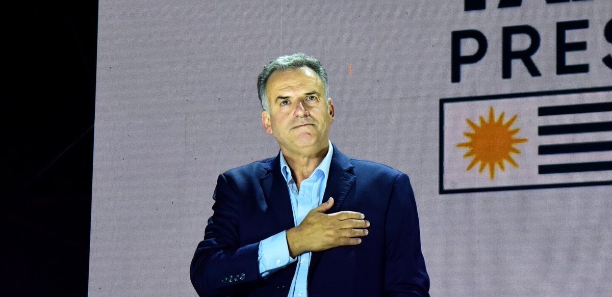 diegorios81's tweet photo. - Denuncia Falsa Contra el. Caso Romina Celeste
- Dirigentes de la CR, lo insultaron de pie a cabeza
- La CR hablaron continuamente del FA
- Lacalle Pou violó la constitución como nunca haciendo campaña hasta ayer inaugurando hasta su nueva casa.
- Todos los ministros y el aparato del estado haciendo campaña electoral.
A pesar de todo eso:
 Yamandú Orsi es el nuevo presidente de Uruguay.