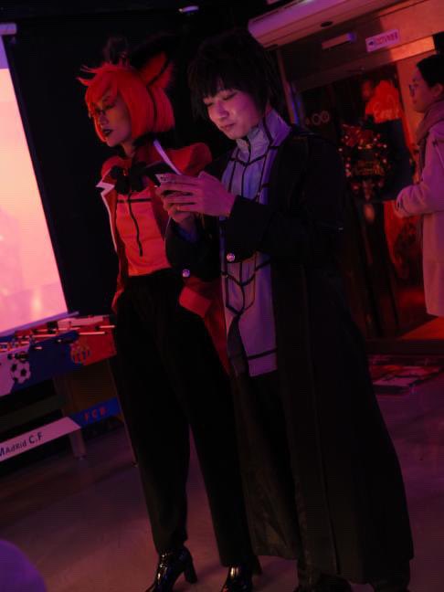 yexue0104's tweet photo. Wait a minute,
Do I know you?
Weren't  you an old pal of mine?
#cospaly #cosplayers #HazbinHotelAlastor #Hazbin_Hotel #hazbinhotelcosplay https://t.co/0s4xtBaZbN