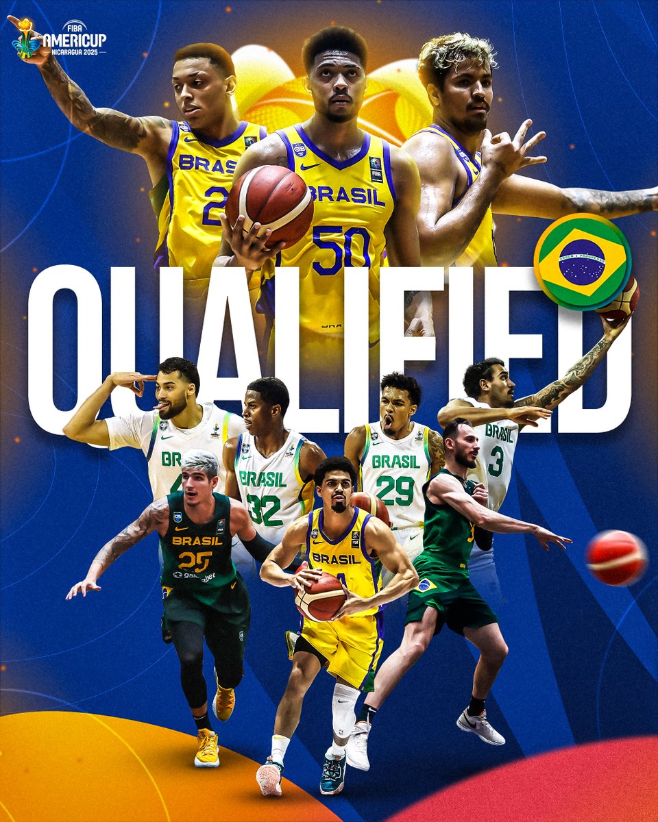 AmeriCup's tweet photo. Brazil is IN! 🥳
Next stop: AmeriCup 2025.

#AmeriCup https://t.co/sW26KY9VEw