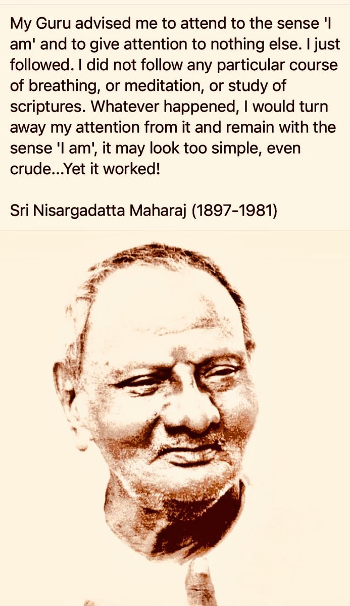 KrisBhattarai's tweet photo. #SriNisargadattaMaharaj 
#IAmNess 
#I_Consciousness https://t.co/VVZ1Ig9ILy