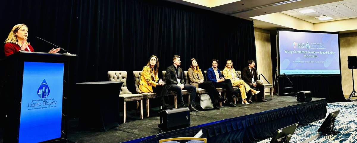Christian Rolfo (@christianrolfo) on Twitter photo Our <a href="/isliquidbiopsy/">International Society of Liquid Biopsy</a> young committee is leading the last session of the day at #ISLB24 the Round Tables discussing career development and mentoring for #liquidbiopsy experts Great lineup of speakers <a href="/ReduzziCarol/">Carolina Reduzzi</a> @HeekeSimon <a href="/RobertoBoreaMD/">Roberto Borea, MD</a> <a href="/ddemiguelperez/">Diego de Miguel Perez</a> <a href="/BrunaPellini/">Bruna Pellini, MD</a> <a href="/mgoudaMD/">Mohamed A Gouda</a> Our <a href="/isliquidbiopsy/">International Society of Liquid Biopsy</a> young committee is leading the last session of the day at #ISLB24 the Round Tables discussing career development and mentoring for #liquidbiopsy experts Great lineup of speakers <a href="/ReduzziCarol/">Carolina Reduzzi</a> @HeekeSimon <a href="/RobertoBoreaMD/">Roberto Borea, MD</a> <a href="/ddemiguelperez/">Diego de Miguel Perez</a> <a href="/BrunaPellini/">Bruna Pellini, MD</a> <a href="/mgoudaMD/">Mohamed A Gouda</a>