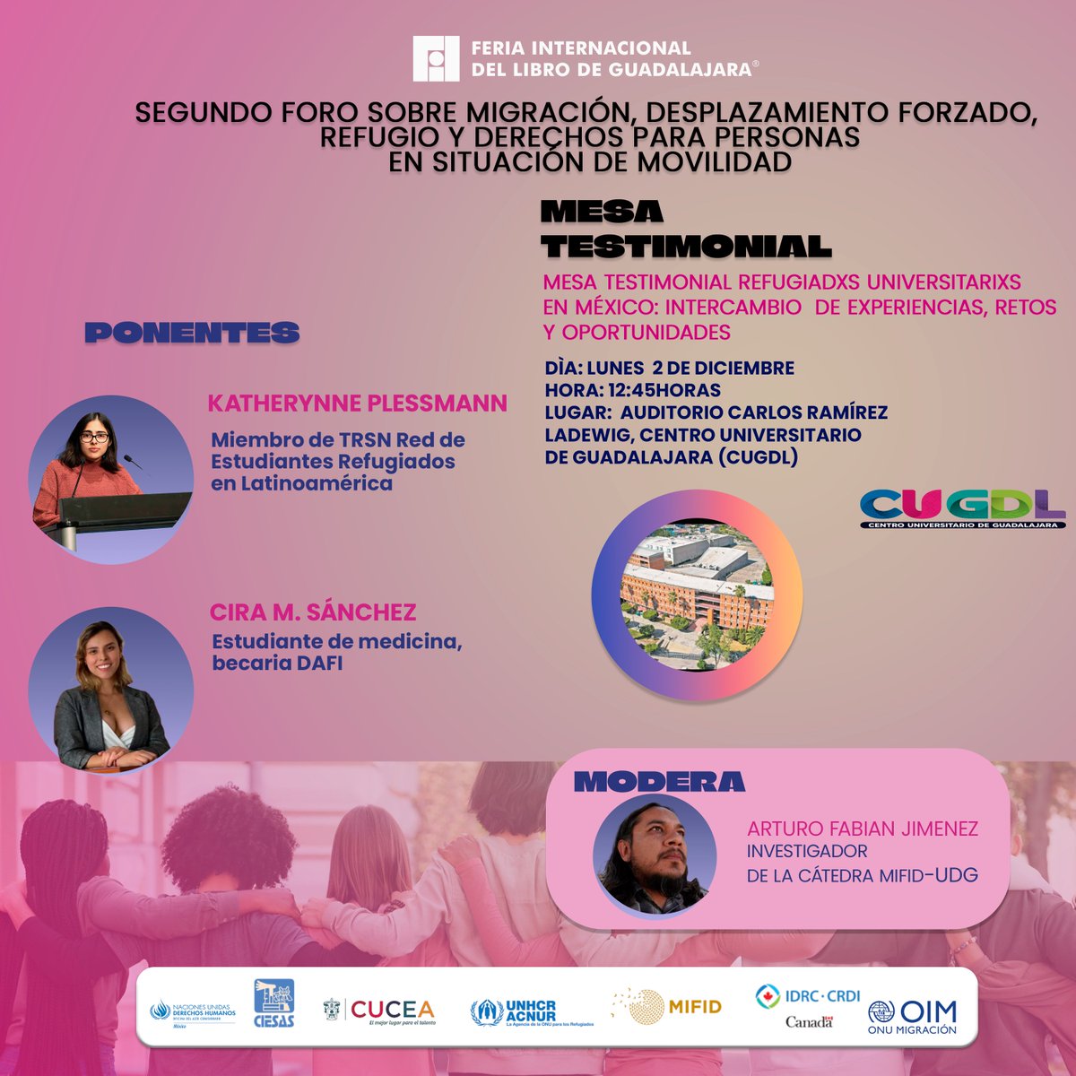 catregionales's tweet photo. ⛰🏔#actividadesdelacátedra
Les compartimos el programa del #SegundoForo #migración #desplazamientoforzado #refugio #derechos
🔗Más información https://t.co/FH29cTFI8p
@elcolef @el_colmich @elcolmex @ColegioNal_mx @udg_oficial @UdeGuanajuato @UNAM_MX @catedra_MIFID @IDRC_CRDI https://t.co/dr5ZJeHKWK
