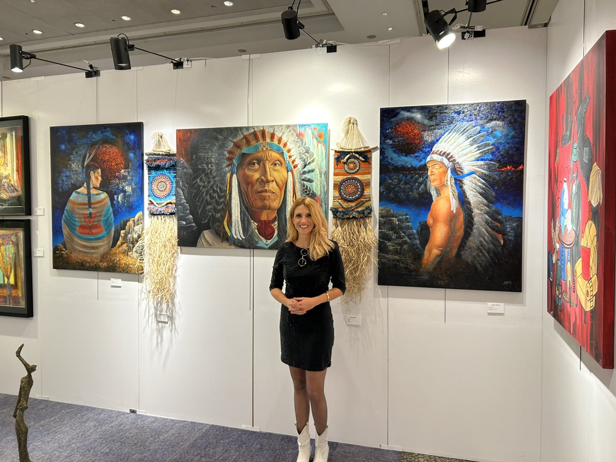 NijerYncl's tweet photo. Istanbul Art &amp; Antique Fair 2024 #art #artist #artfair #americanart #americannativeart #artlife #fineart #artdesign #womanartist #woman #artnews #artgallery #warrior #sanat #Decoration #lifeforart #modernart https://t.co/ELHib7wmkh