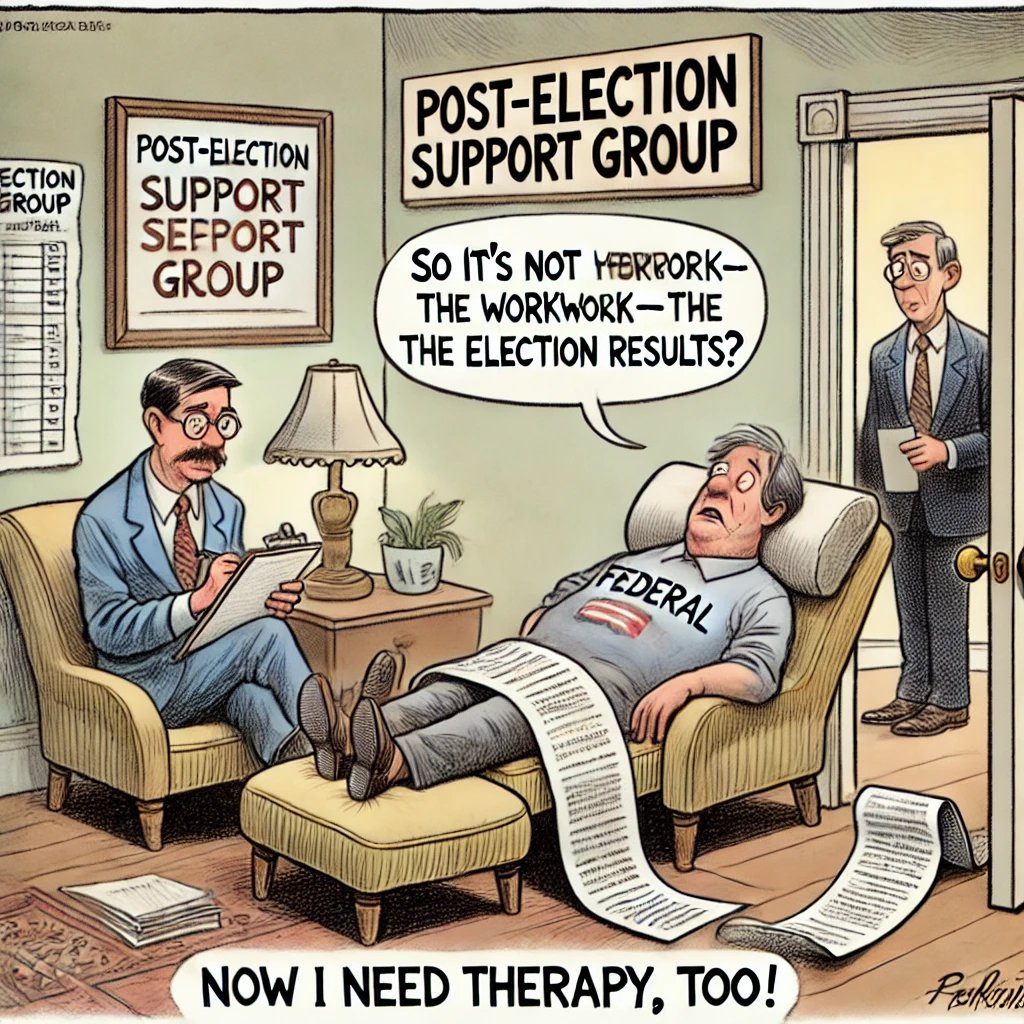 FrontPageFumble's tweet photo. State of Therapy!

Reports reveal the State Dept. held therapy sessions after Trump’s win—taxpayer-funded stress relief or partisan overkill? @SecBlinken 
#ElectionBlues #TaxpayerTherapy #FrontPageFumble

https://t.co/1oZFBA5hni
