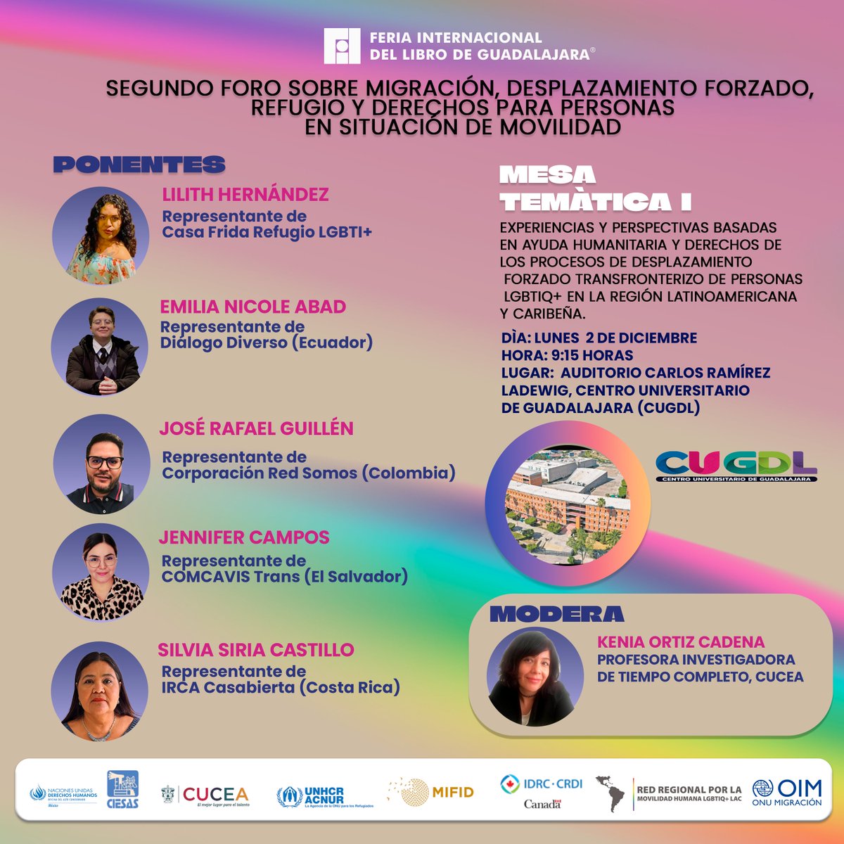 catregionales's tweet photo. ⛰🏔#actividadesdelacátedra
Les compartimos el programa del #SegundoForo #migración #desplazamientoforzado #refugio #derechos
🔗Más información https://t.co/FH29cTFI8p
@elcolef @el_colmich @elcolmex @ColegioNal_mx @udg_oficial @UdeGuanajuato @UNAM_MX @catedra_MIFID @IDRC_CRDI https://t.co/dr5ZJeHKWK