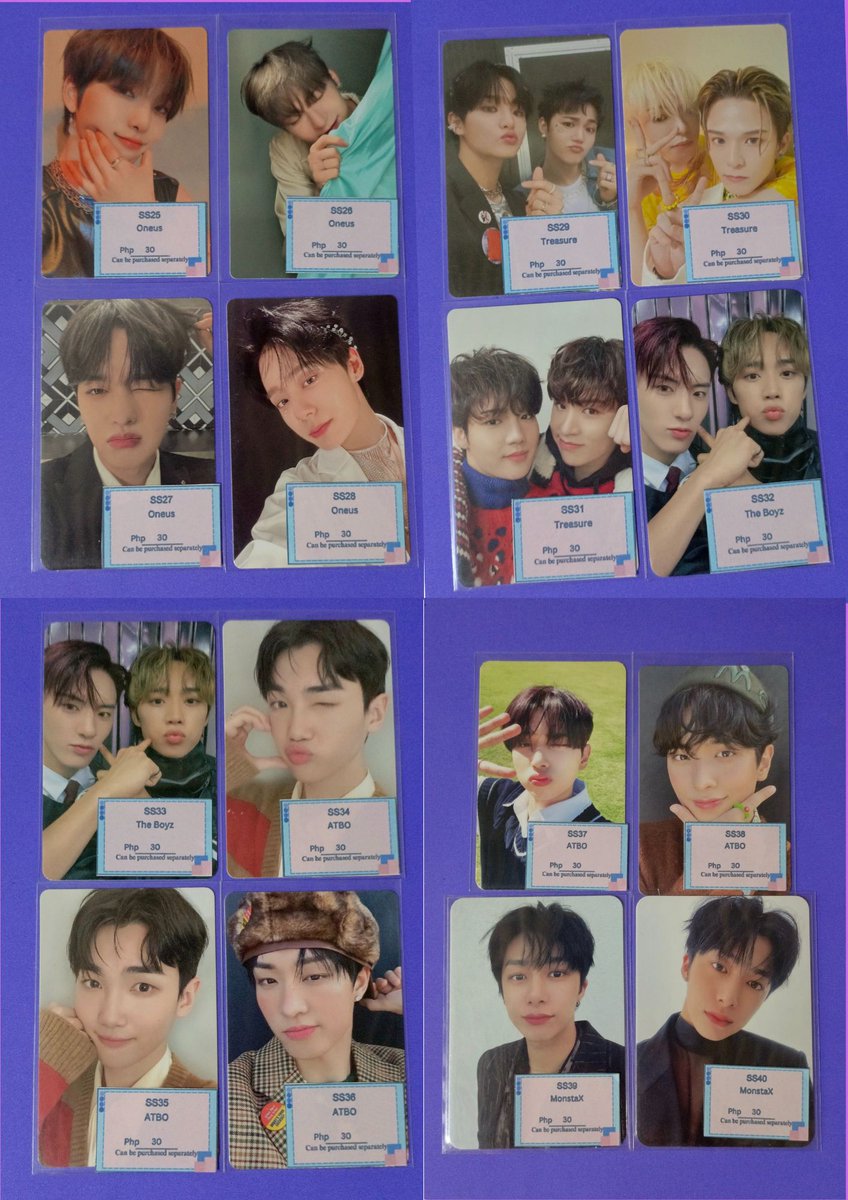 wts lfb ph onhand 
NCT oneus xikers atbo kang daniel treasure the boyz DKZ cravity 

—₱ Prices are posted on the photos 

x sensi 
Shipping: mon-wed JNT  / SDD 
PAYO or  DOP 1 week 
onhand 
RFS: Decluttering

reply/DM mine to claim
RT’s are appreciated