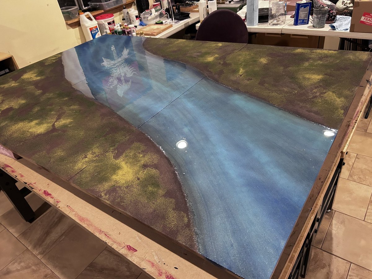 The Nighthaunt table <a href="/HolyWarsGT/">Holy Wars & Holy Havoc</a> the river is poured.