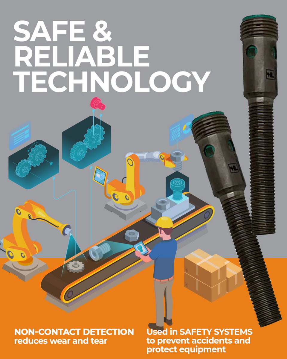 iewarehouse1974's tweet image. Proximity sensors: detecting objects without contact, enhancing safety, and powering automation. Discover how these small devices make a big impact! Swipe to learn more. #ProximitySensors #Automation #TechExplained