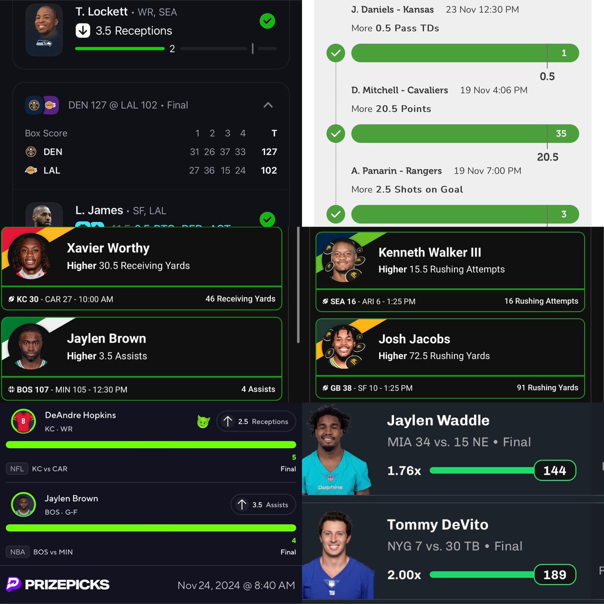 NotADocBets's tweet photo. Welcome back 🏈 🤝
https://t.co/2I4EVDULHU
#DocsLocks #NFL #PrizePicks #BettingTwitter #BettingX #sportsbets https://t.co/zpewMkOx2f
