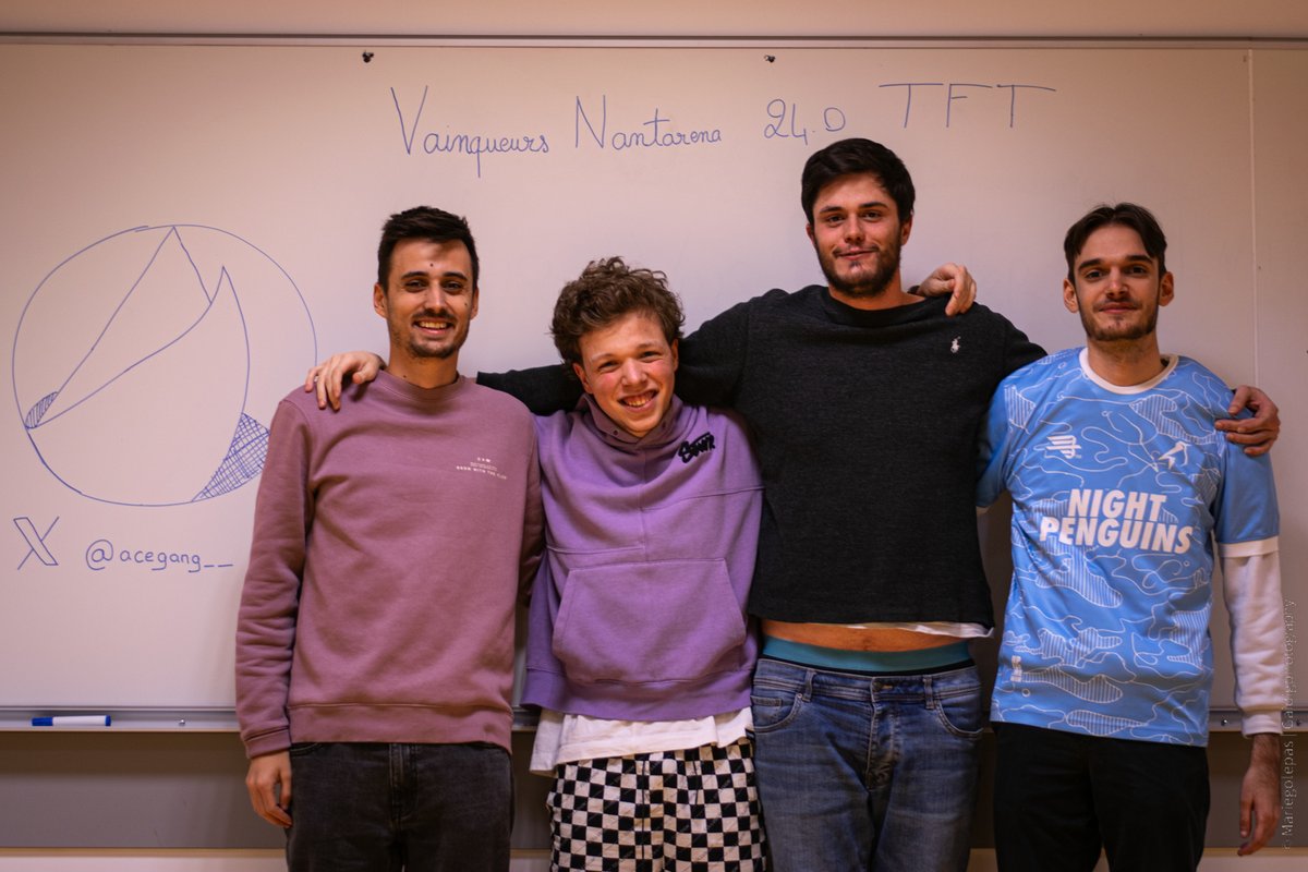 🎉 Encore grosses félicitations à nos 4 vainqueurs de cette LAN TFT lors de la <a href="/Nantarena/">Nantarena</a> 24.0 !

TOP 1 : <a href="/LeVieuxScotch/">Scotch</a> 
TOP 2 : <a href="/elfamosolld/">Kykx</a> 
TOP 3 : <a href="/thomaspilus/">heardeater🦀</a> 
TOP 4 : <a href="/EsPat_/">QAD | EsPat</a> 

Merci à l'ensemble des participants pour ces deux jours de folie ! A la prochaine en LAN ! 🎉