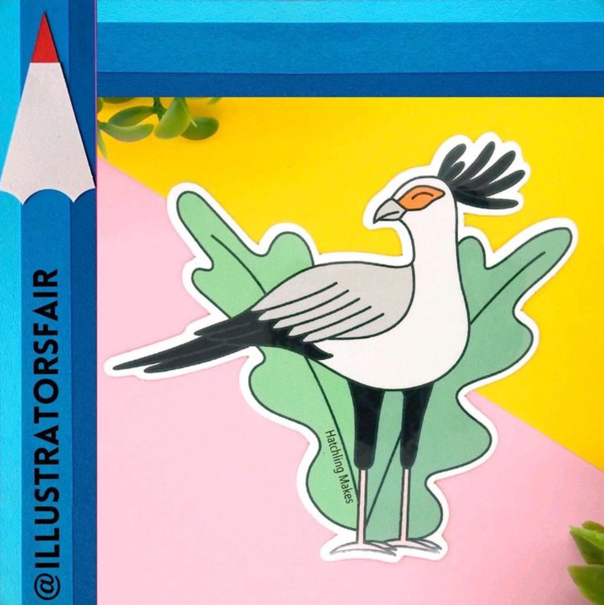 IllustratorsFa1's tweet photo. Natasha Hatcher @hatchlingmakes is taking part in #illustratorsfair Sat 7 Dec @kingscrossN1C A wildlife artist focusing on endangered and unusual species to help their conservation. Tash’s shop is filled with gifts and 10% of every sale is donated to wildlife conservation. https://t.co/hUaKKMnLIq