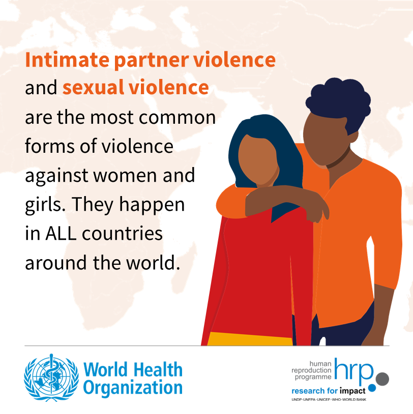 WHOWPRO's tweet photo. It’s the International Day to #EndViolence against Women and Girls!

1 in 3 🧕🏾👩🏻👩🏼‍🦰 around the 🌍 experience physical and/or sexual violence by:

A husband
A boyfriend
An intimate partner
A lover
A parent
A relative
A colleague
A boss
A stranger

#NoExcuse

👉 https://t.co/qXdO4zKUCT

#16DaysOfActivism 
#IDEVAW