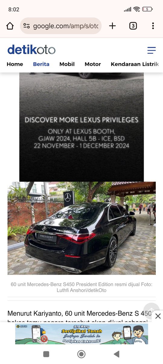Ingat, ada 2 Hitam &amp; Putih ya 🤣. Btw Mercedes-Benz S 600 Guard ini kemana? Lumayan harganya 7 Milyar.