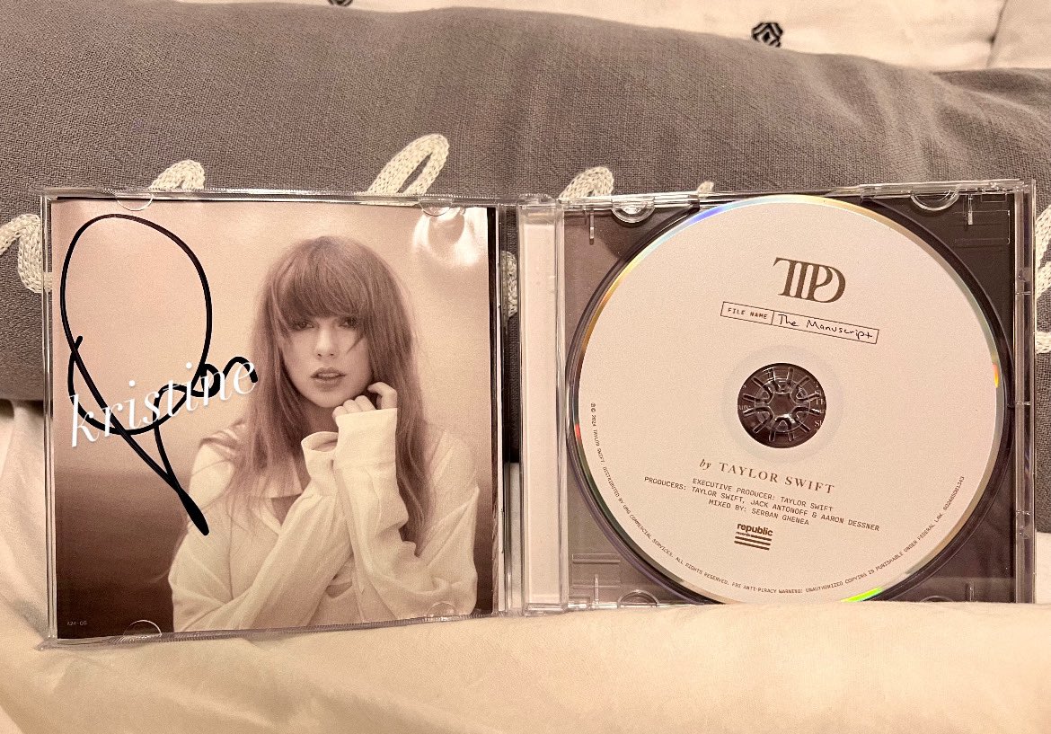 kristine (taylor’s version) tweet media