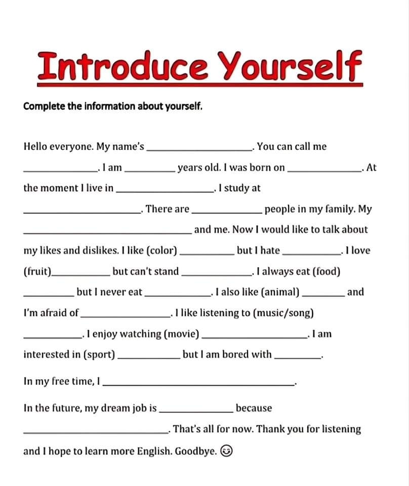 HoangDat_SEOer's tweet photo. Learn English : Introduce yourself https://t.co/m6kkEKNsFs