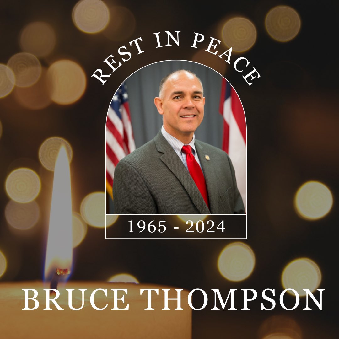 10thDGeorgiaGOP's tweet image. It’s with heavy hearts that we say goodbye to Georgia’s Labor Commissioner, Bruce Thompson.

We’re thinking of his family and loved ones during this incredibly difficult time. Bruce will be deeply missed, but his impact on Georgia will never be forgotten.