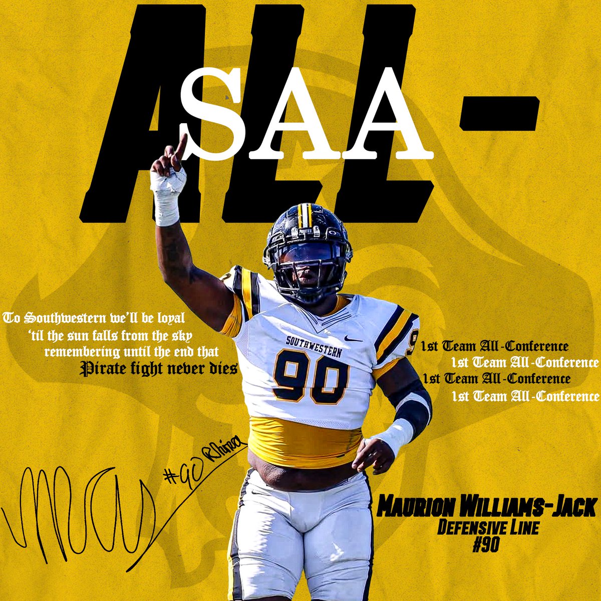 Southwestern FB tweet media