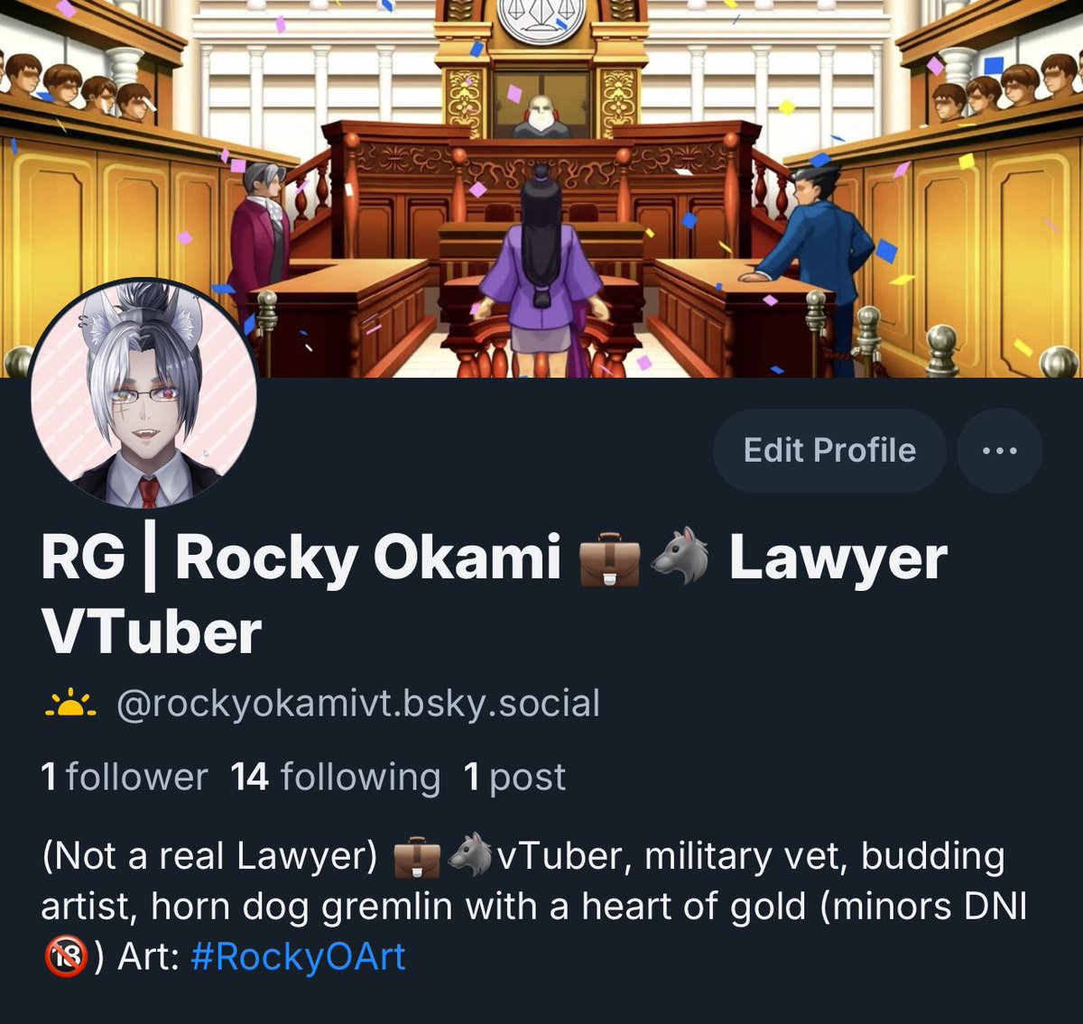 Rocky Okami | RG | Trickster vTuber tweet media
