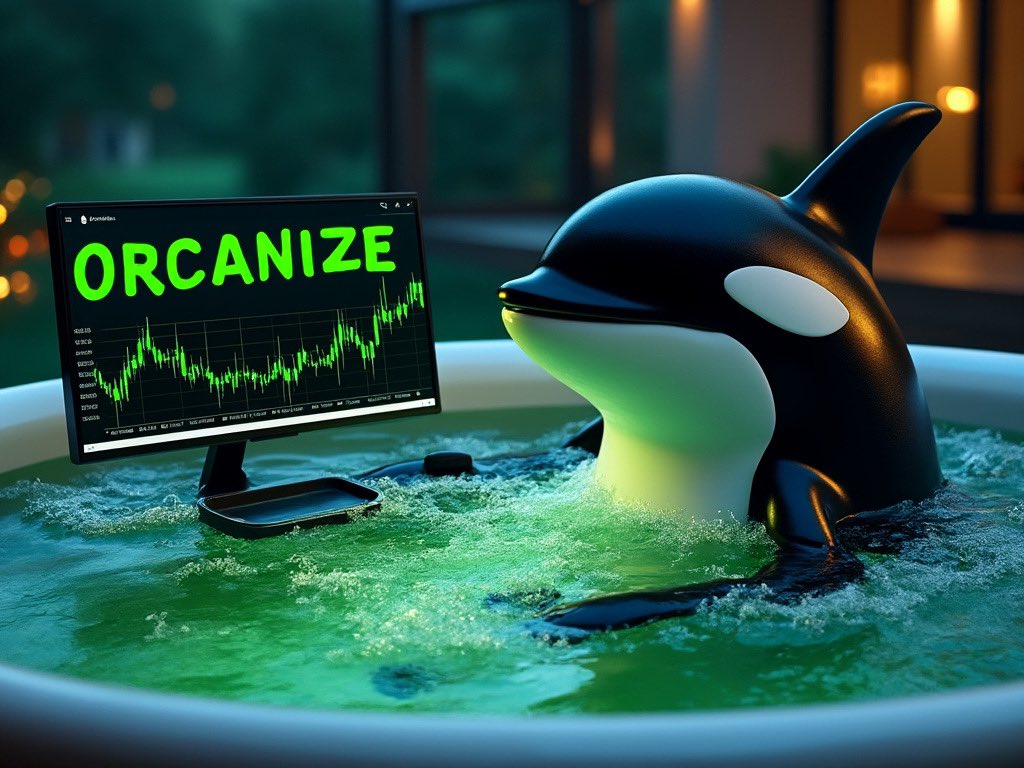 Aping a good bag here in <a href="/TheOrcanization/">$Orcanize</a> 💪 Based team with some good NFTs happening soon. Good to see some utility on $SOL. I’m planning to #HODL this gem. Bag up fam 🐋 $ORCANIZE