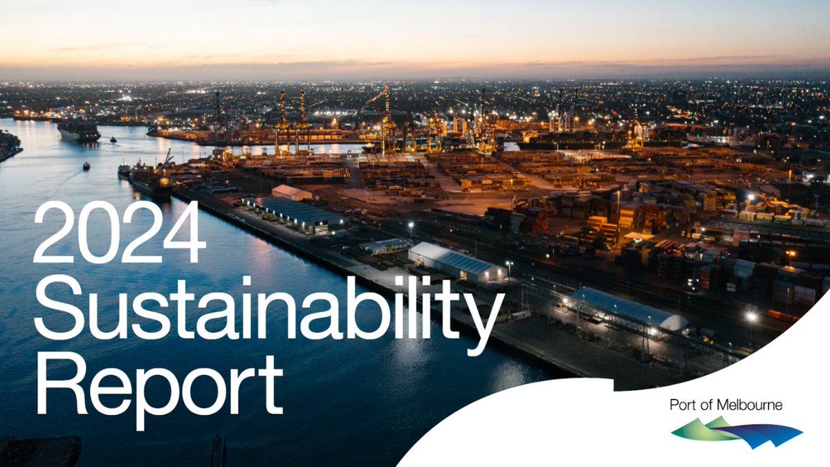 Port of Melbourne has today released our 2024 Sustainability Report detailing progress over the past year. As Australia’s largest general cargo and container port located in the heart of Melbourne, sustainability underpins our purpose and strategy, and is core to the delivery of