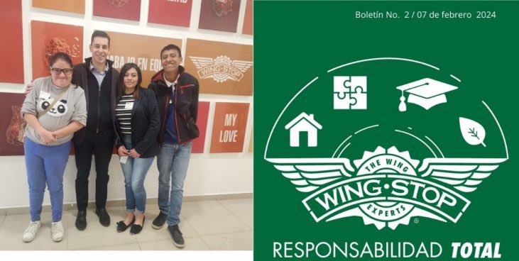 ConmigoMexico's tweet photo. En @WingstopMexico brindan oportunidades con un programa de Inclusión Laboral y promueven acciones de beneficio para el desarrollo integral del personal con discapacidad🌟 Conoce más en:   https://t.co/OIz6yYMLvw #InclusiónLaboral  #CONFEMx https://t.co/E3KepSZ8Sz
