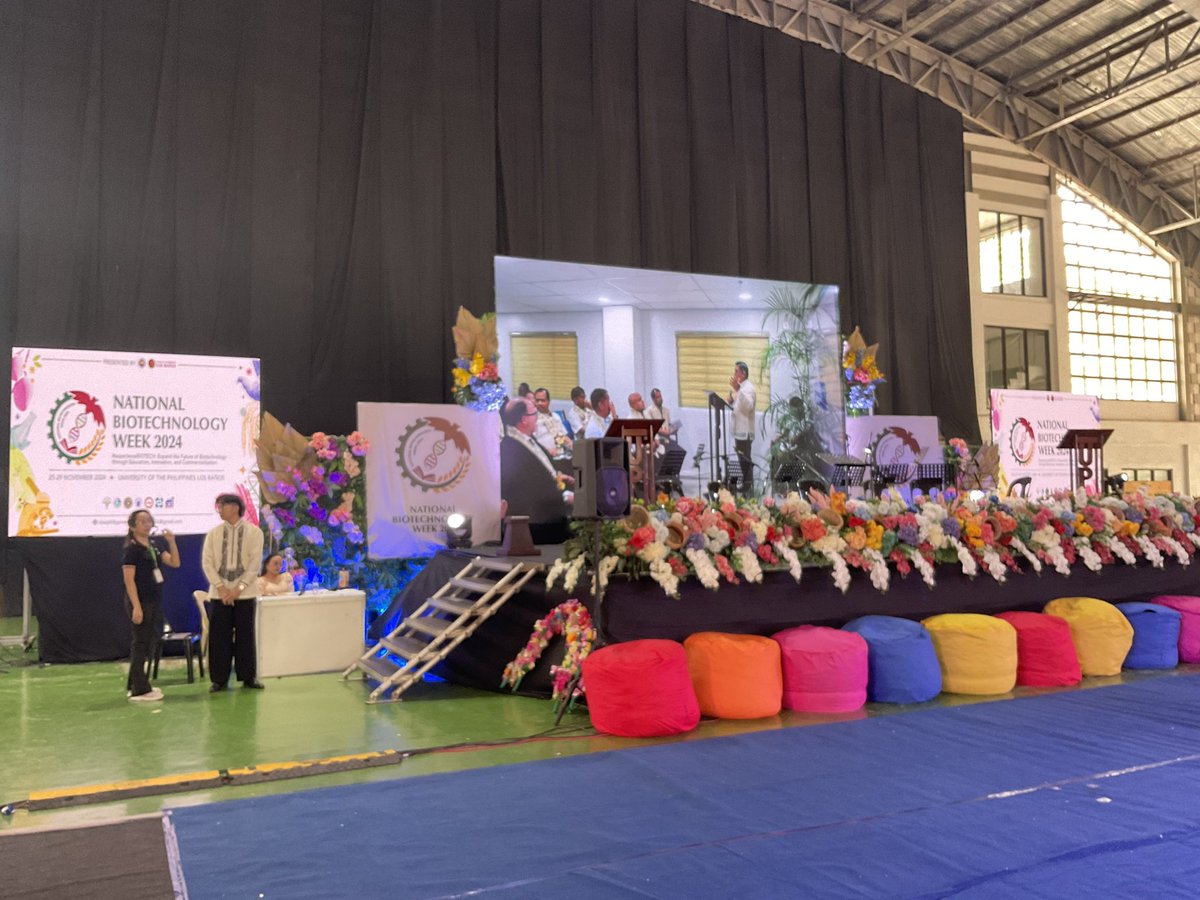 ATM: Opening day of the National Biotechnology Week 2024 #experienceBiotech