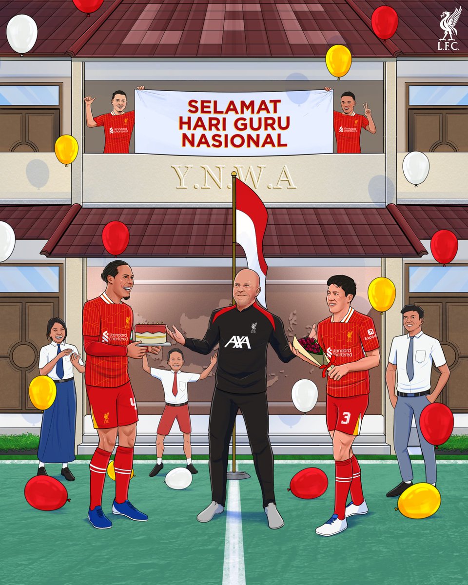 Kompas di lautan ilmu. 🧭

Selamat Hari Guru Nasional! 🇮🇩

#LFCIndonesia