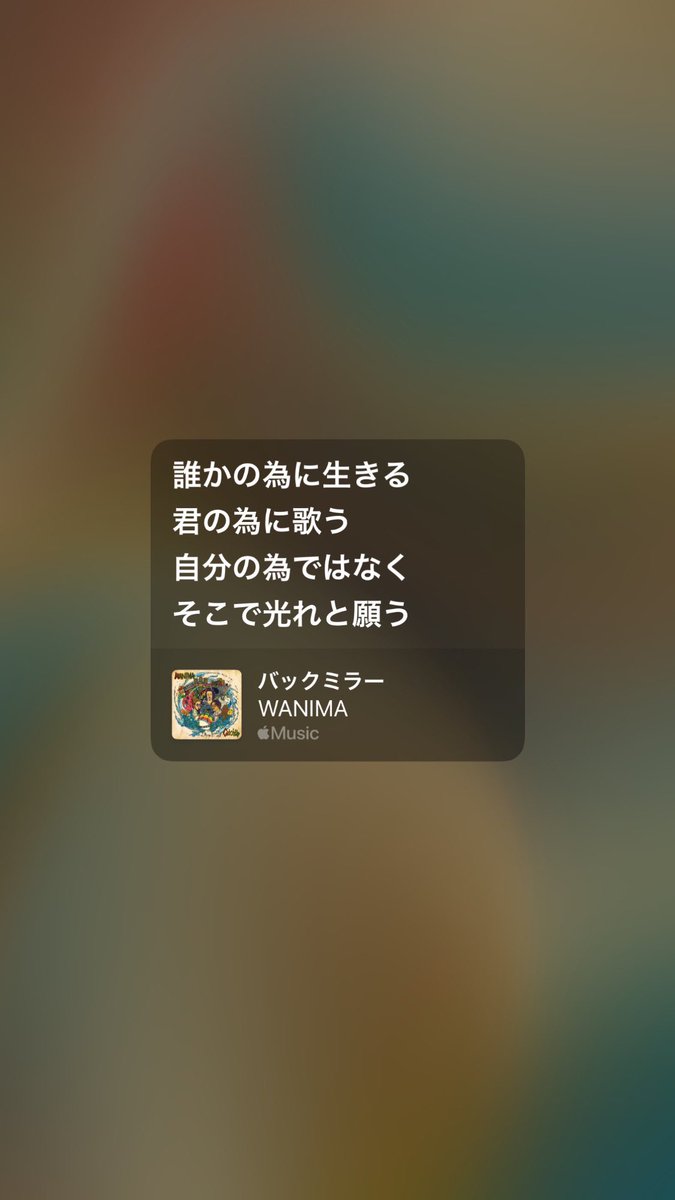ここ歌う時のKENTA優しく微笑っとって痛いくらい気持ち伝わってきてめちゃくちゃ泣いてしまった
#WANIMA