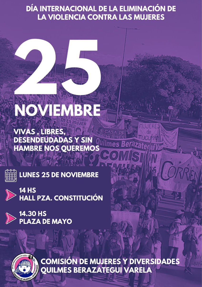QSuteba's tweet photo. 🔷25 DE NOVIEMBRE 🔹DÍA DE LA ELIMINACIÓN DE LA VIOLENCIA CONTRA LAS MUJERES🔷
🟦AGRUPACIÓN AZUL Y BLANCA DE SUTEBA🟦 https://t.co/h5jHfrY9gX