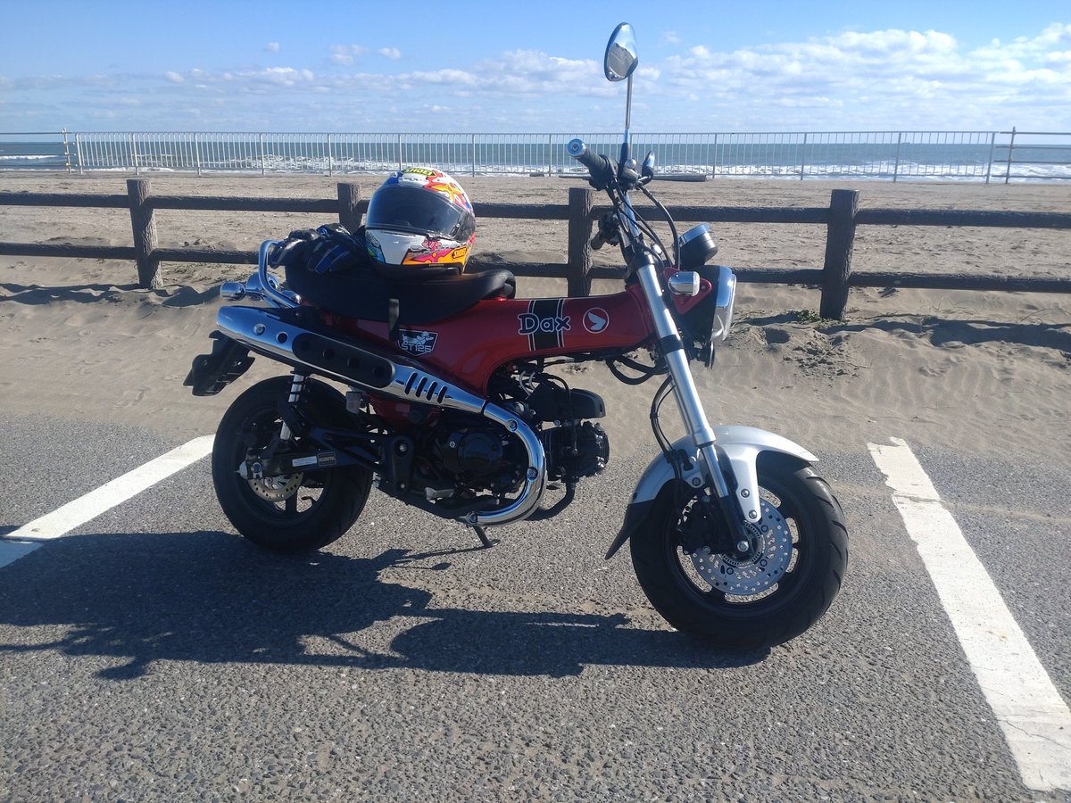 ダックス125で
冬の海まで散歩

#ダックス
#DAX125