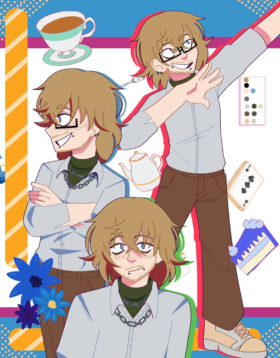LloydHWebcomics's tweet photo. Fourth artwork of my #artraffle!

This character is from @matchamaxy.bsky.social on bsky 🦋

A really fun character to draw! Though I like the Matcha's style for the character a lot more😅

Doing another artwork randomly tomorrow too! Feel free to keep submitting!

#artmoots #art https://t.co/tmipDaddR1