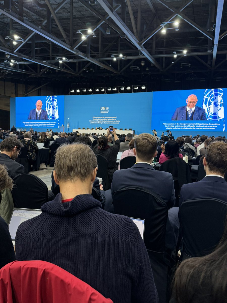 The world gathers in Busan for the 5th round of plastics treaty negotiations. This pivotal moment is a chance to secure a binding global agreement to tackle plastic pollution. The stakes couldn’t be higher. 🌍 #PlasticsTreaty #INC5