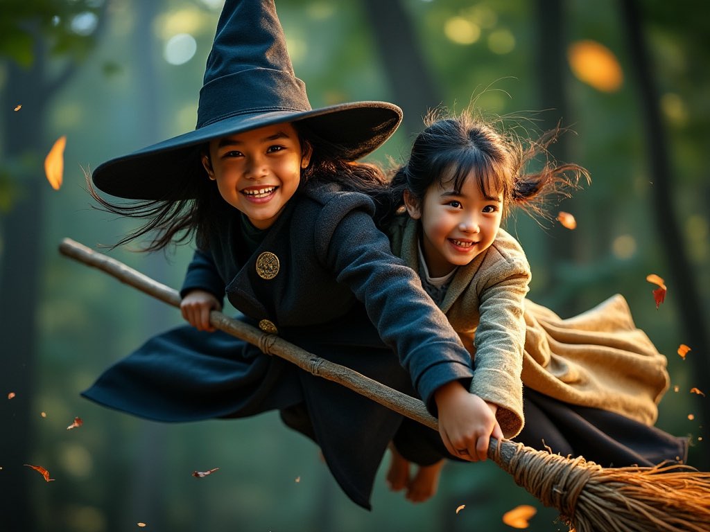 zulkarnainzaki's tweet photo. Isengin Grok utk bikin Asian version of young Elphaba and Glinda.
#WickedMovie #AIart #CommuteWithGrok #nge-Grok #GrokDaily https://t.co/jqBxwJSshX