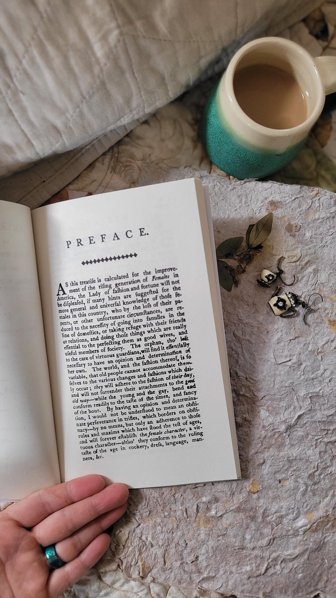 StephaniesIdeas's tweet photo. Old people only following the good old ways and being unable to adapt? That's what #Amelia Simmons said in #1796  in the first ever cookbook published in America https://t.co/386B9B99wt