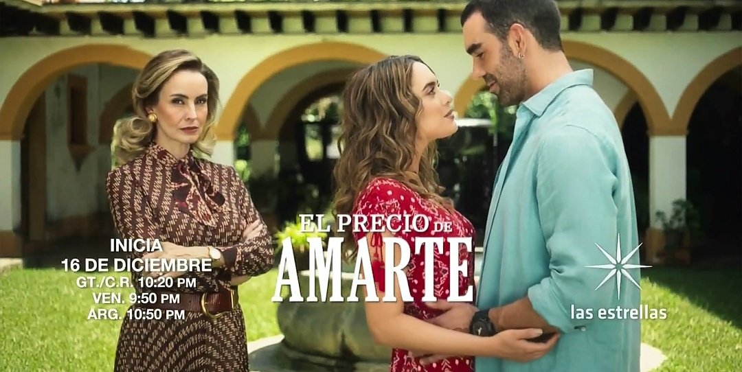 TelenovelasRD_ (@telenovelard) on Twitter photo Latinoamérica sabrá cuál es #ElPrecioDeAmarte en su gran estreno el 15 diciembre por #LasEstrellas.
<a href="/marcusornellas/">Marcus d'Ornellas</a> <a href="/ScarletGruber/">Scarlet Gruber</a> <a href="/alealebarros/">Alejandra Barros</a> <a href="/jorgepoza/">jorge poza</a> <a href="/EnocLeano/">Enoc Leaño</a> <a href="/raquelgarzac/">raquel garza</a> <a href="/ursulapruneda/">Ursula Pruneda</a> <a href="/LaAmbrosi/">Alejandra Ambrosi</a> <a href="/antonaraiza/">Antón Araiza</a> <a href="/JCBarreto/">Juan Carlos Barreto</a> <a href="/verojaspeado/">Verónica Jaspeado</a> <a href="/vicente_tamayo/">VICENTE</a> <a href="/arantzaruiz_/">Arantza Ruiz</a> Latinoamérica sabrá cuál es #ElPrecioDeAmarte en su gran estreno el 15 diciembre por #LasEstrellas.
<a href="/marcusornellas/">Marcus d'Ornellas</a> <a href="/ScarletGruber/">Scarlet Gruber</a> <a href="/alealebarros/">Alejandra Barros</a> <a href="/jorgepoza/">jorge poza</a> <a href="/EnocLeano/">Enoc Leaño</a> <a href="/raquelgarzac/">raquel garza</a> <a href="/ursulapruneda/">Ursula Pruneda</a> <a href="/LaAmbrosi/">Alejandra Ambrosi</a> <a href="/antonaraiza/">Antón Araiza</a> <a href="/JCBarreto/">Juan Carlos Barreto</a> <a href="/verojaspeado/">Verónica Jaspeado</a> <a href="/vicente_tamayo/">VICENTE</a> <a href="/arantzaruiz_/">Arantza Ruiz</a>