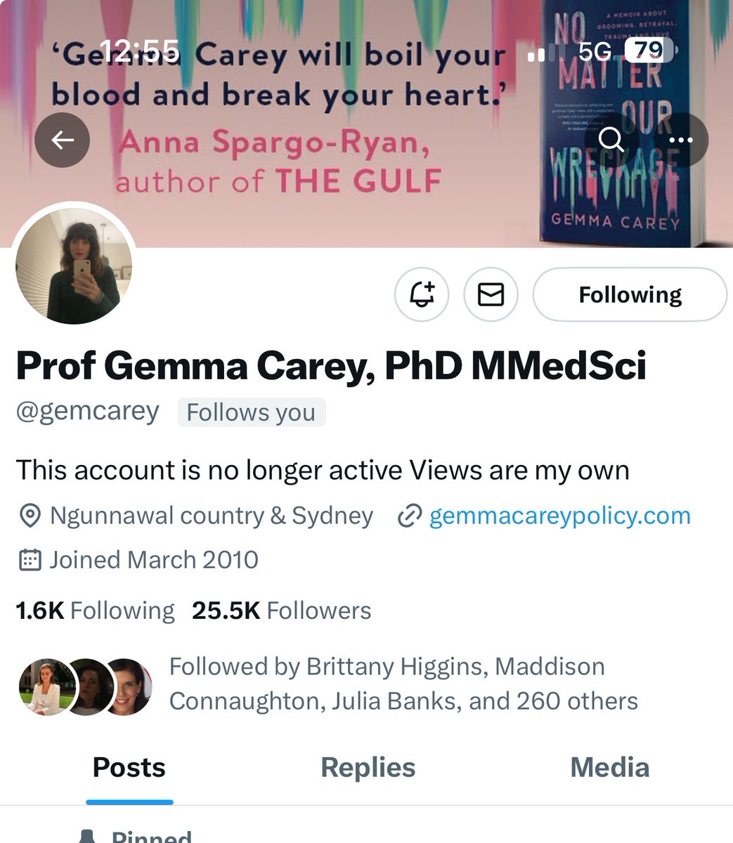 Eryk Bagshaw (@erykbagshaw) on Twitter photo I’m very sad to report that <a href="/gemcarey/">Prof Gemma Carey, PhD MMedSci</a> has died.
The family has asked me to release this statement.
“Gemma passed away on 17th November 2024 after a long battle with illness. Her family ask for privacy during this difficult time.” I’m very sad to report that <a href="/gemcarey/">Prof Gemma Carey, PhD MMedSci</a> has died.
The family has asked me to release this statement.
“Gemma passed away on 17th November 2024 after a long battle with illness. Her family ask for privacy during this difficult time.”