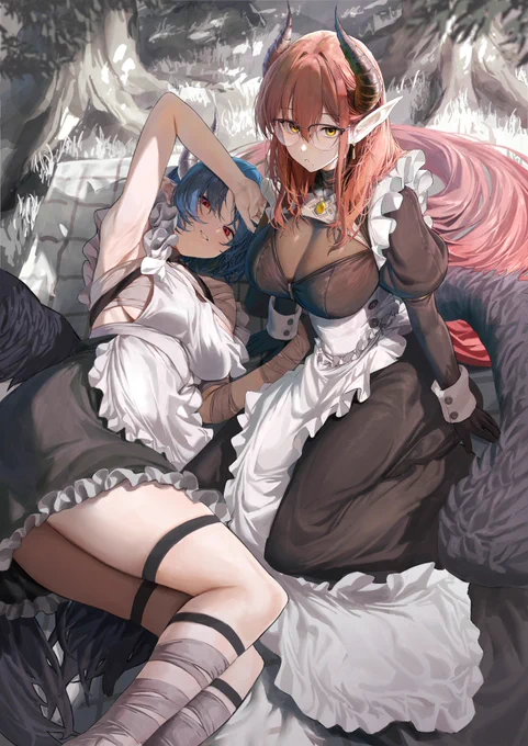 リアとイザベラ 