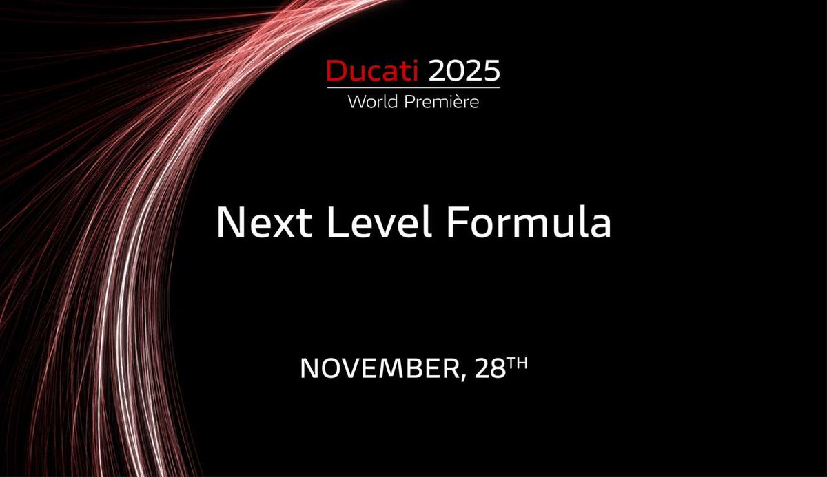 Ducati announces unveiling three new models. Over the next two weeks, three new Ducati World Première 2025 episodes will be published online. #Ducati #DucatiWorldPremiere2025
insidemotorcycles.com/three-new-duca…