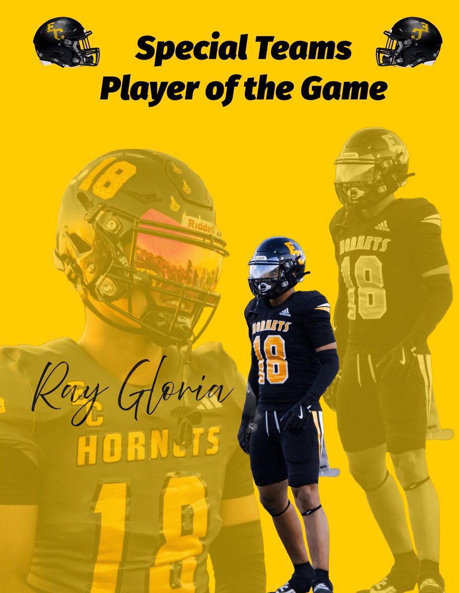 _ECFootball's tweet photo. π¨ EC Hornet Football π¨
Big win over Weslaco! πͺ Our players of the game showed up in a HUGE way, leading the charge as we advance to the 3rd Round Regional Semi-Finals! ππ₯
#SurviveAndAdvance #ECStrong #FootballFamily
@ECISDtweets @_ECAthletics @ArriolaSuzette @joehubb74 https://t.co/I5SQV5AWX0